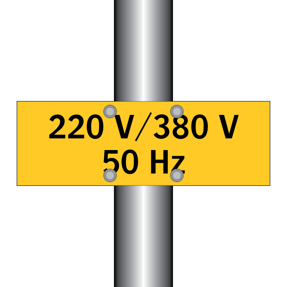 220 V/380 V 50 Hz