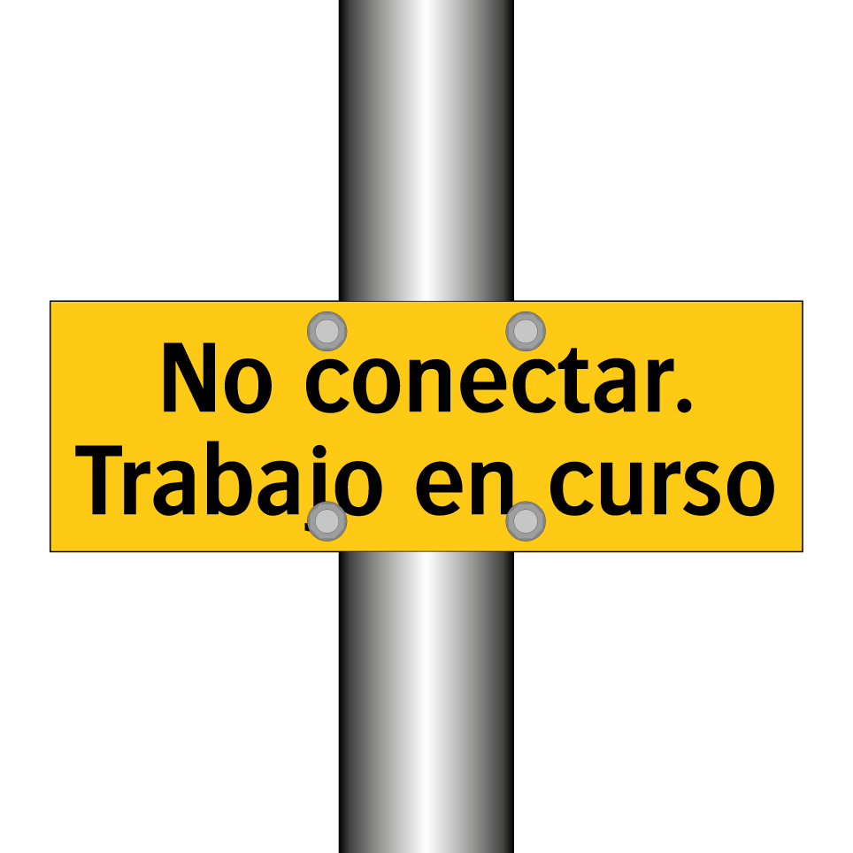 No conectar. Trabajo en curso