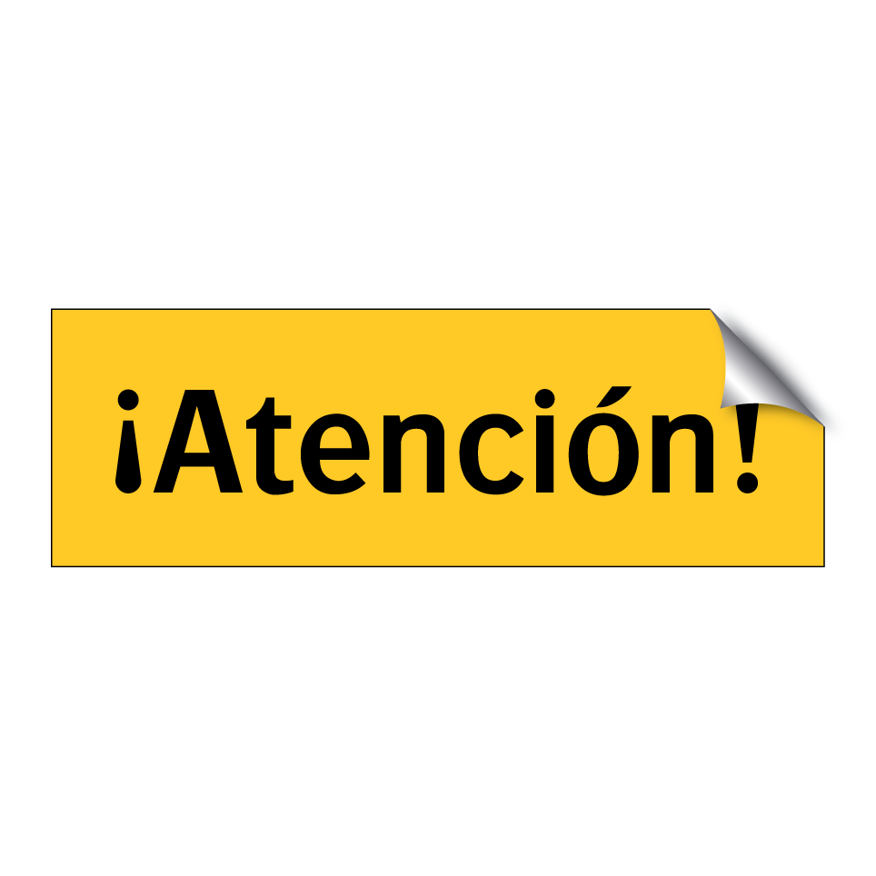 ¡Atención!