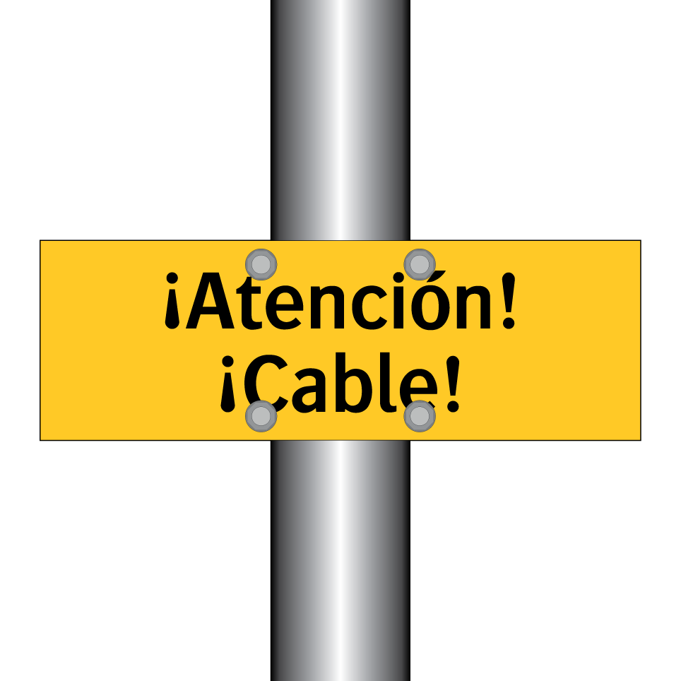 ¡Atención! ¡Cable!