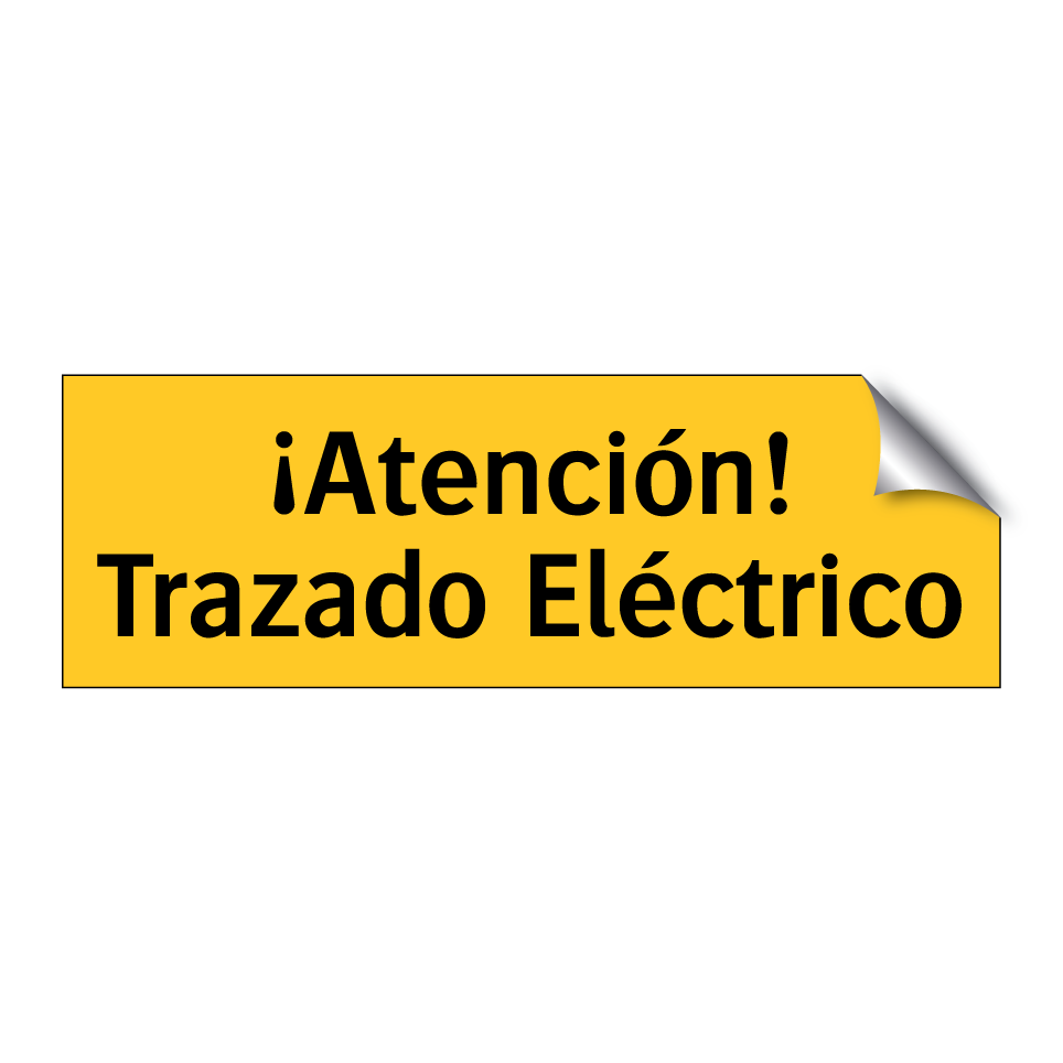 ¡Atención! Trazado Eléctrico