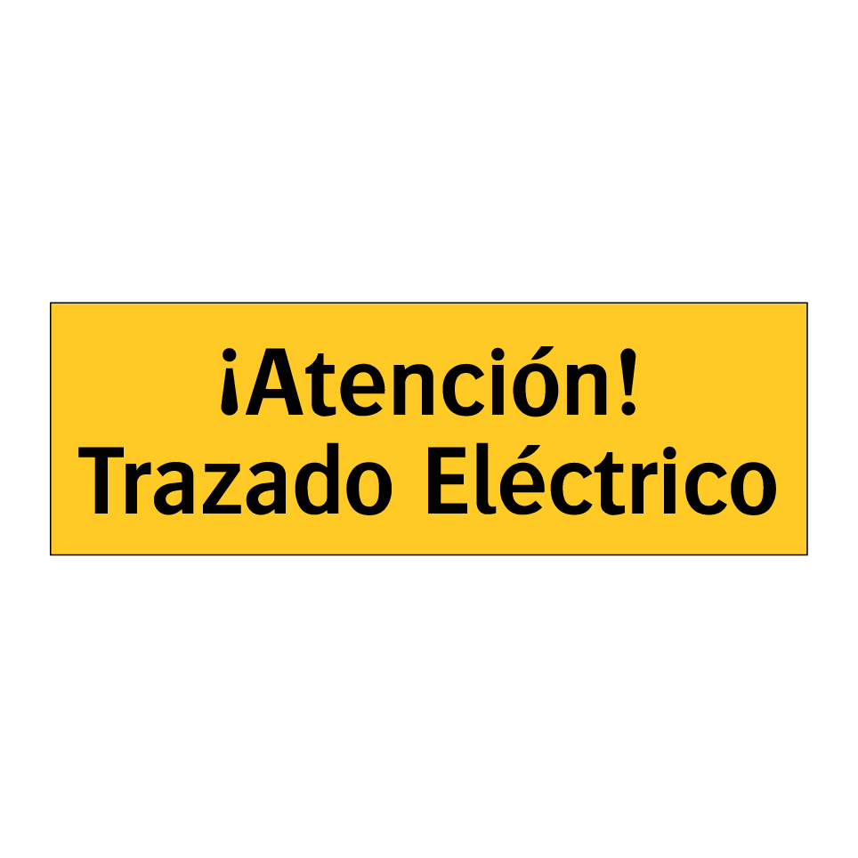¡Atención! Trazado Eléctrico
