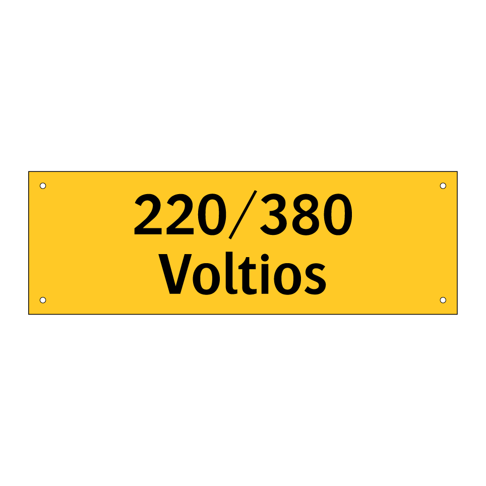220/380 Voltios