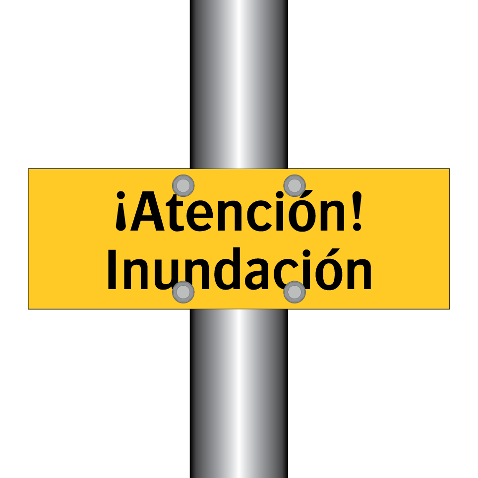 ¡Atención! Inundación