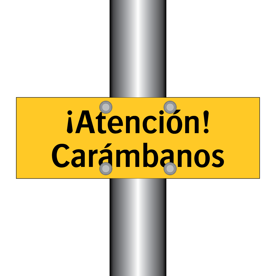 ¡Atención! Carámbanos