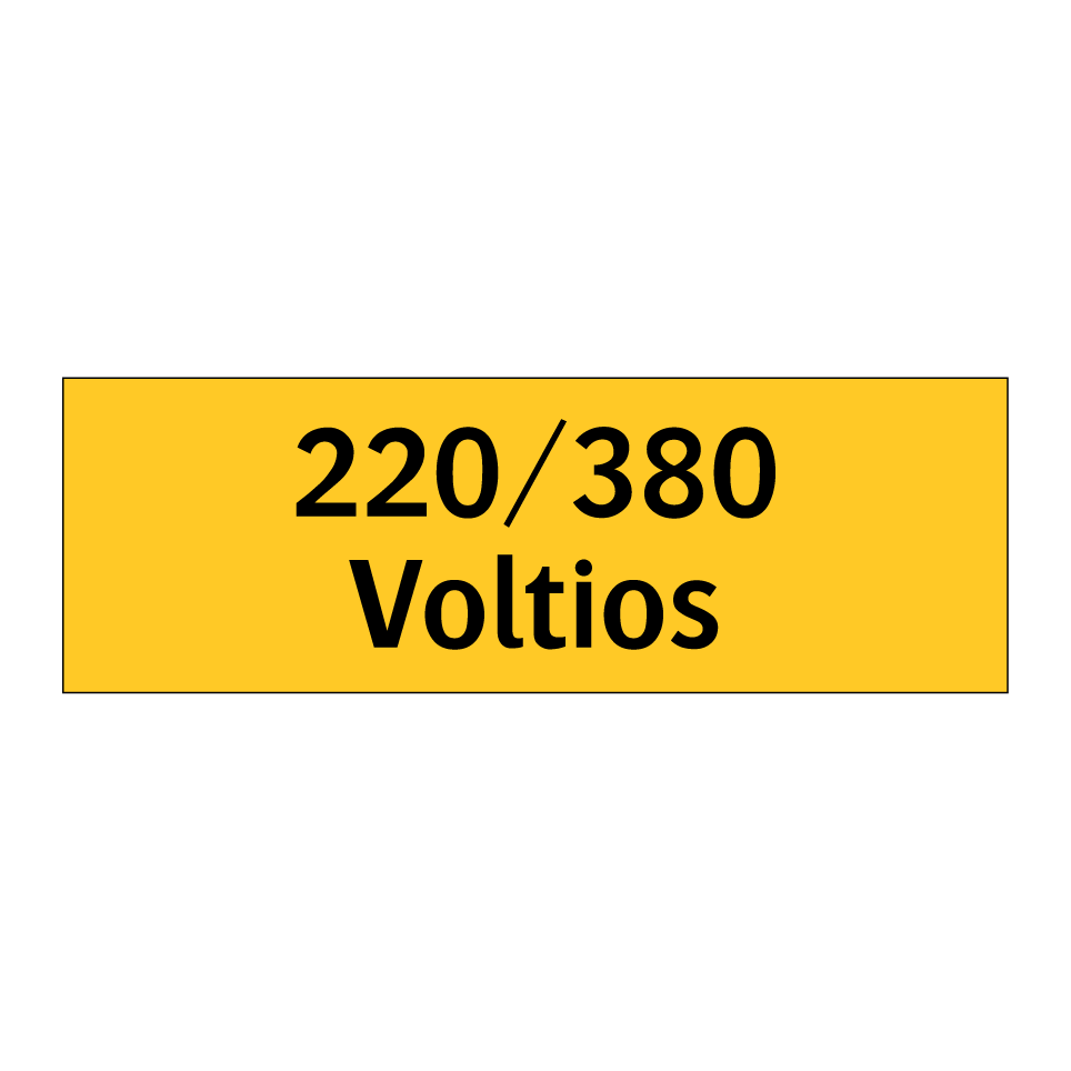220/380 Voltios