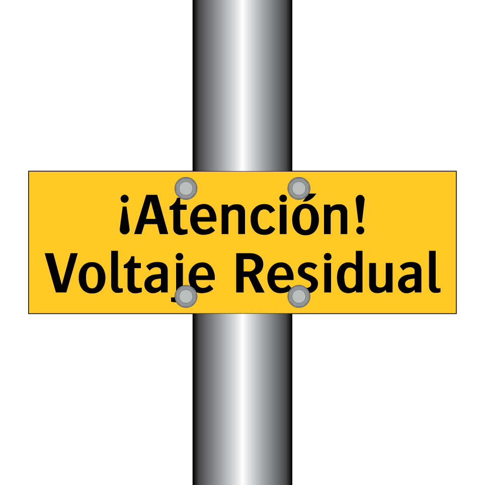 ¡Atención! Voltaje Residual