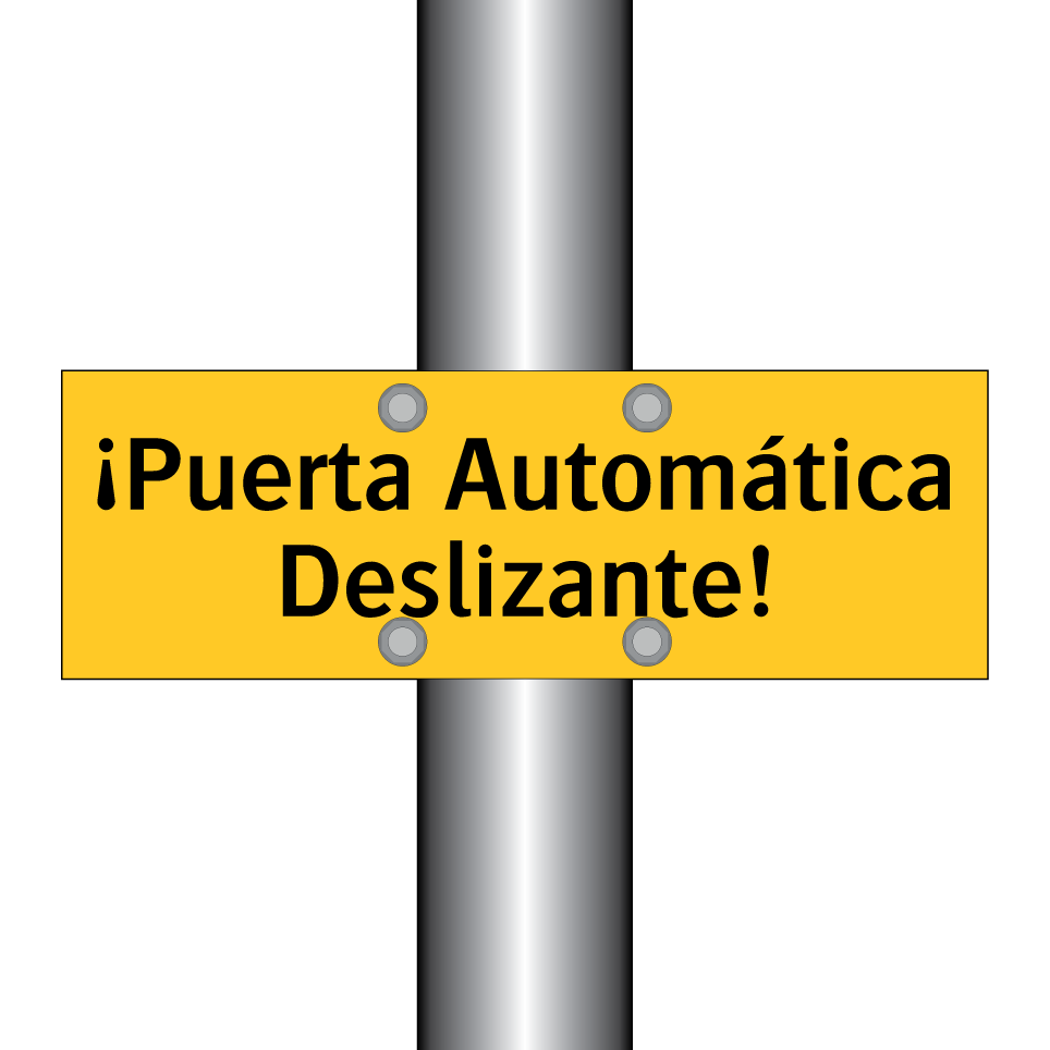 ¡Puerta Automática Deslizante!
