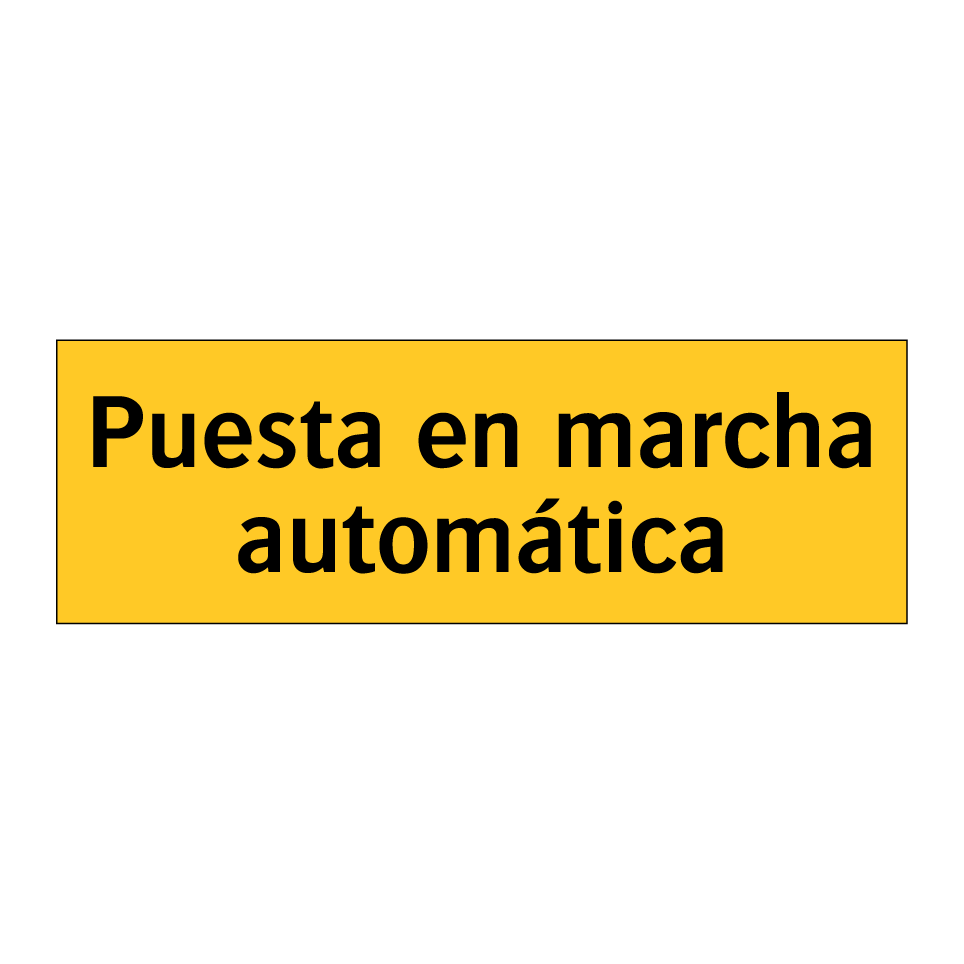 Puesta en marcha automática