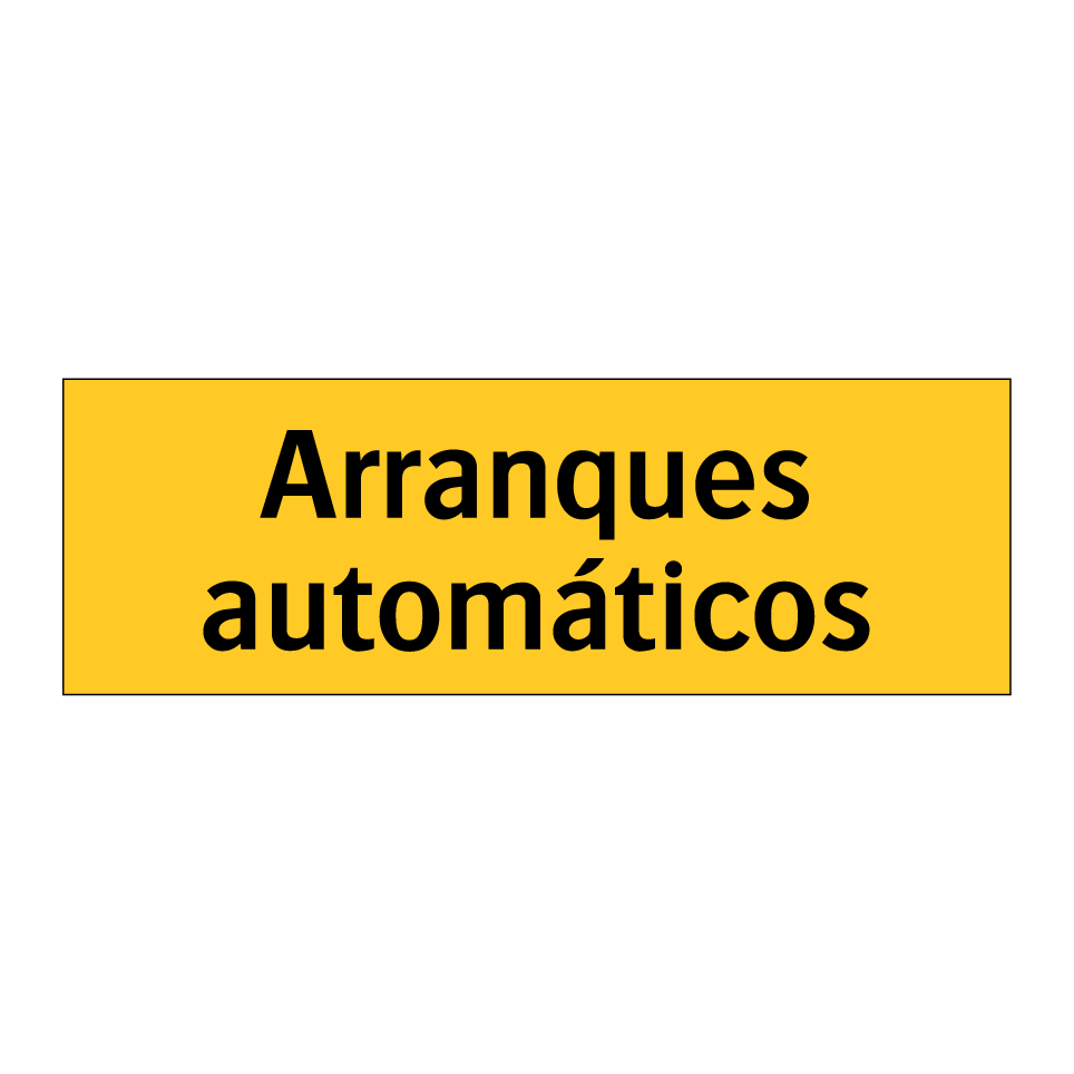Arranques automáticos