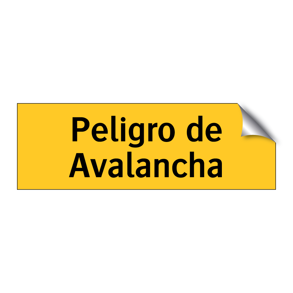 Peligro de Avalancha