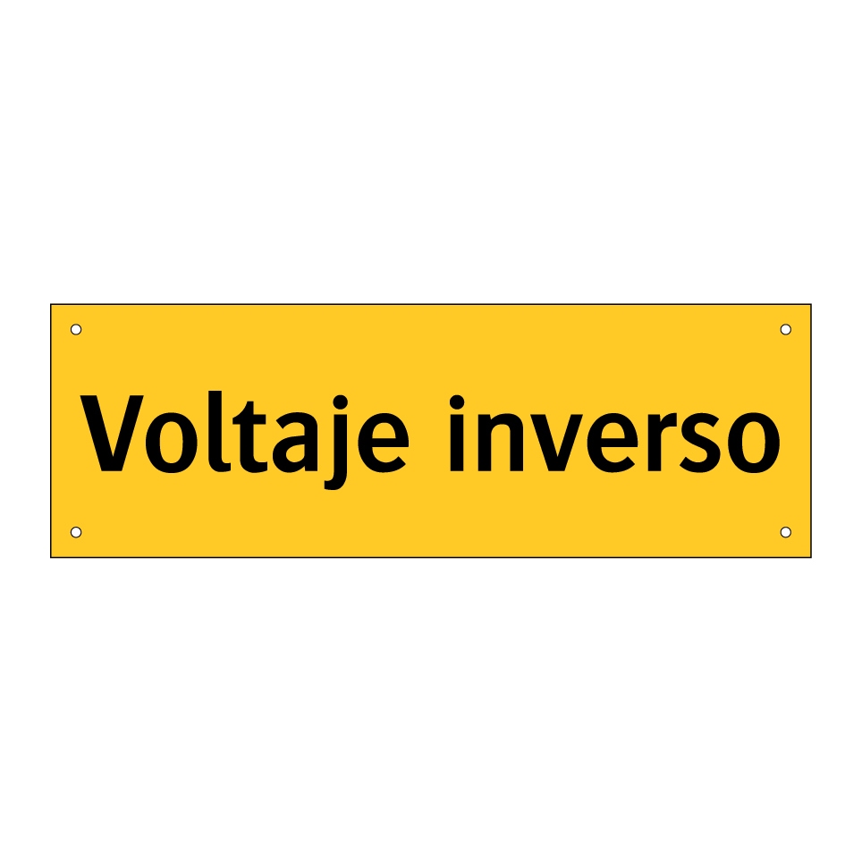 Voltaje inverso
