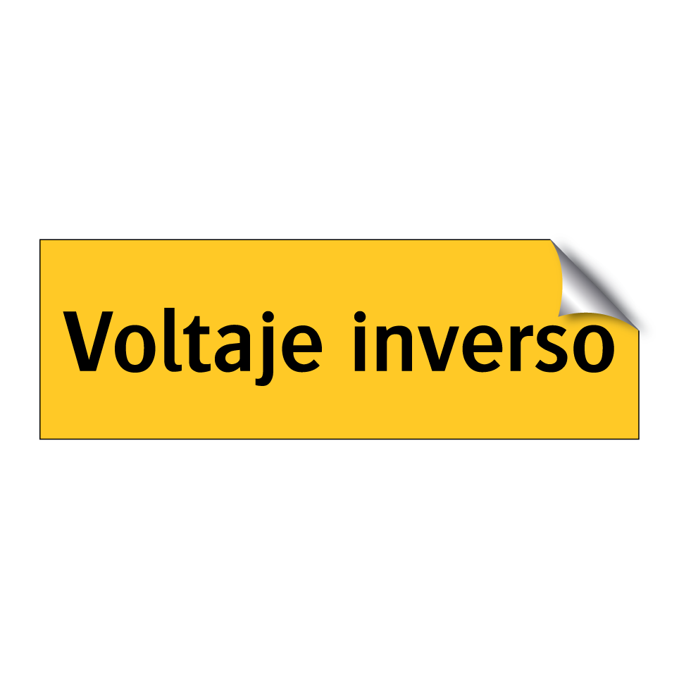 Voltaje inverso