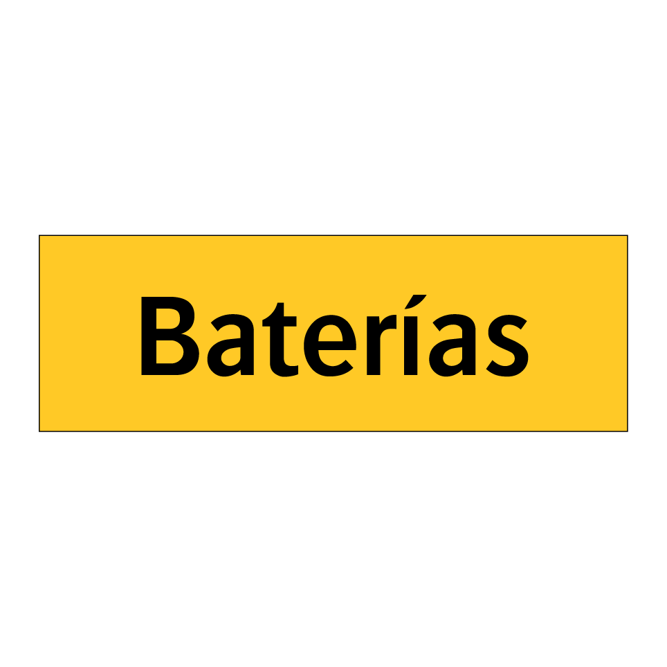 Baterías