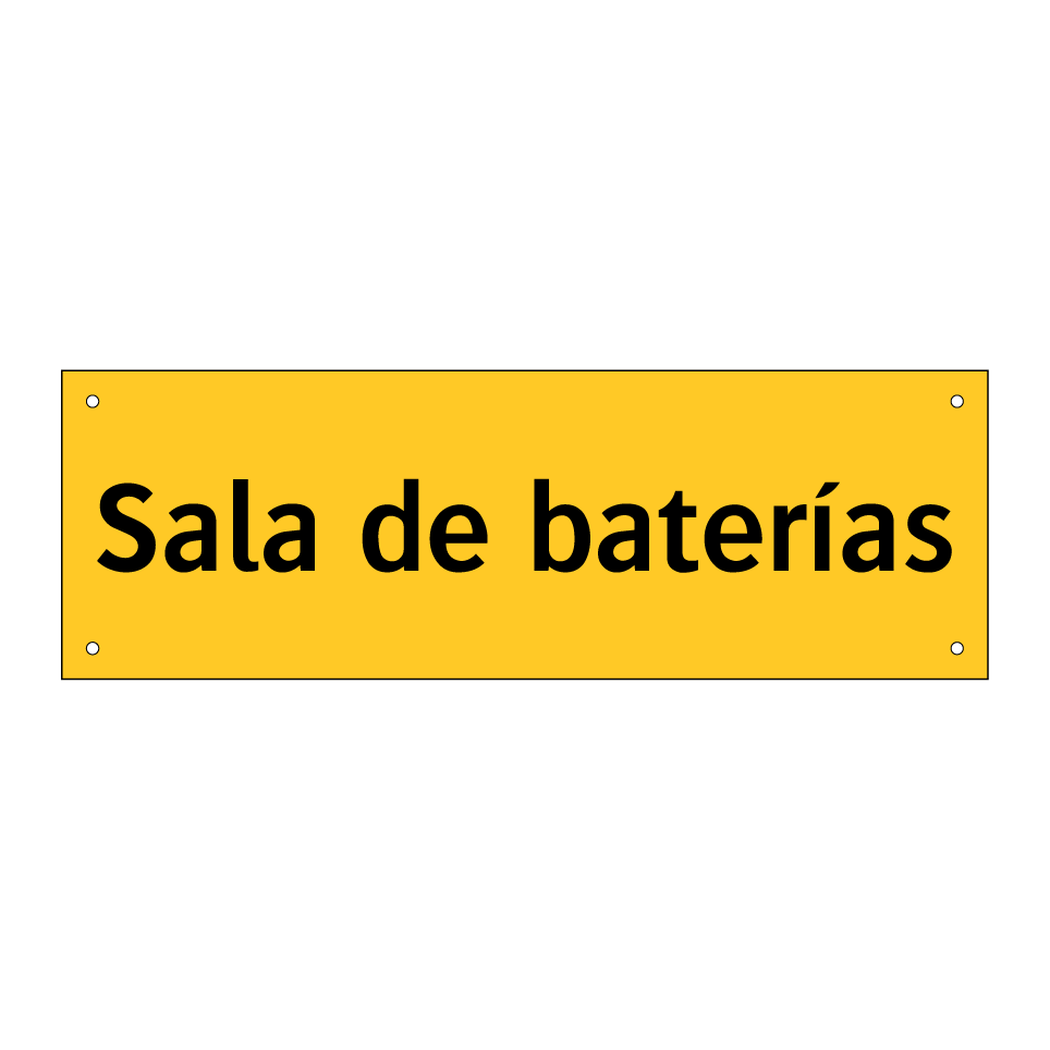 Sala de baterías