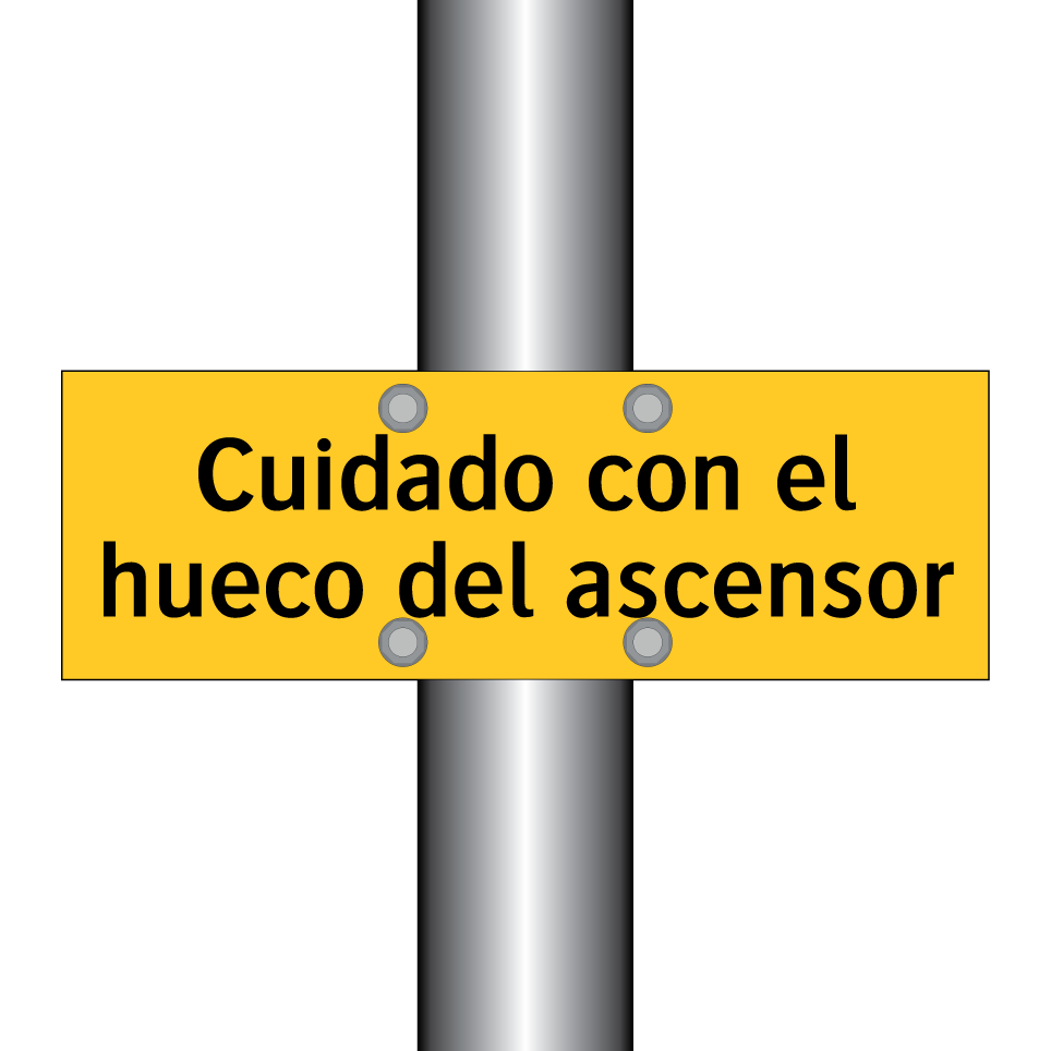 Cuidado con el hueco del ascensor