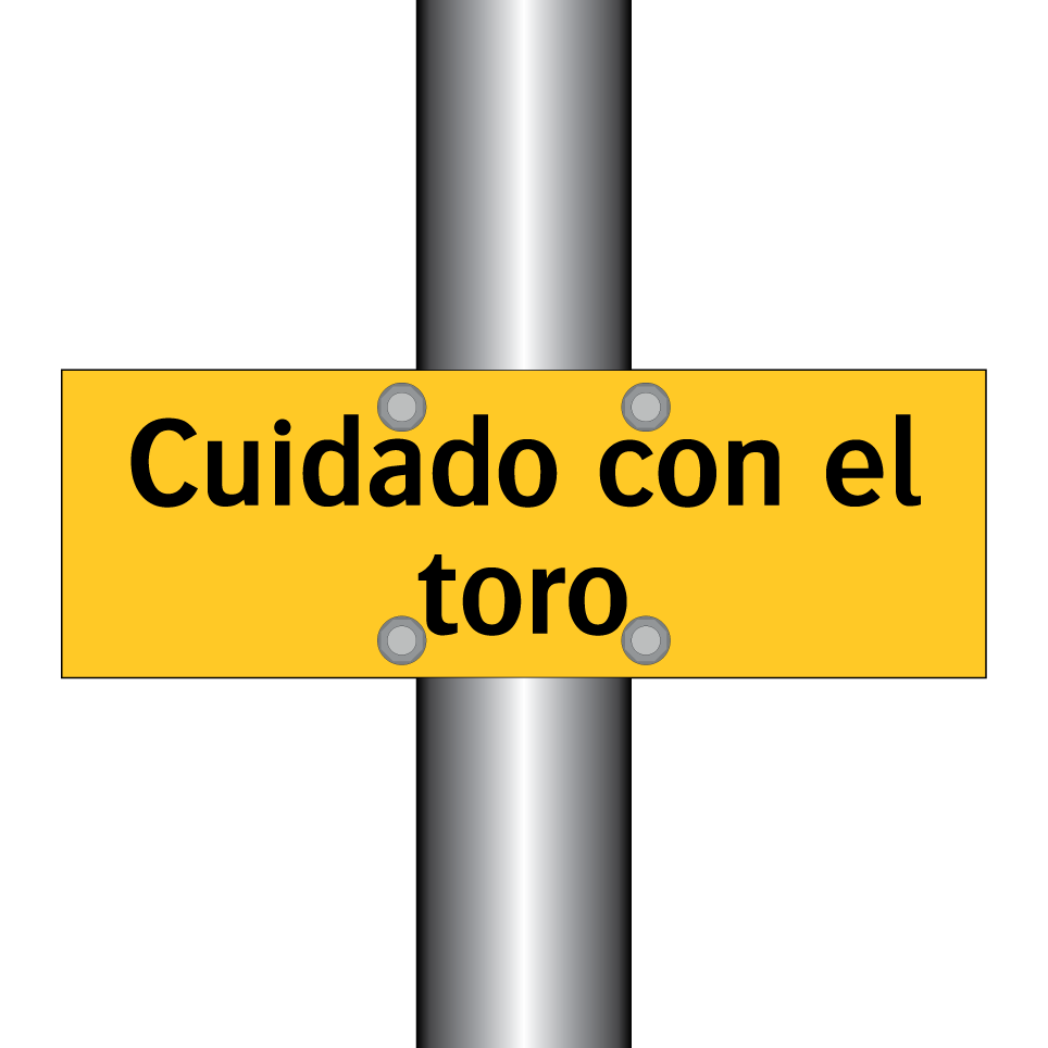 Cuidado con el toro