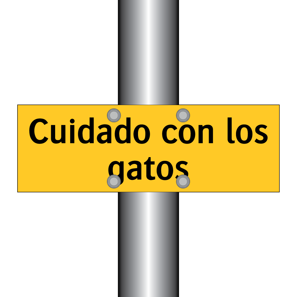 Cuidado con los gatos