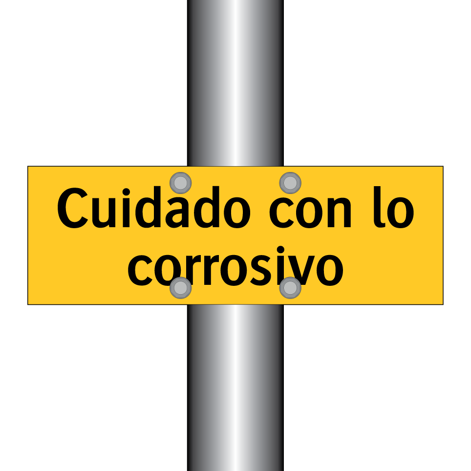 Cuidado con lo corrosivo
