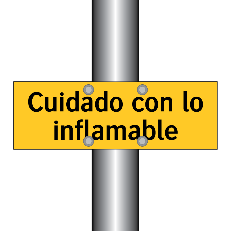 Cuidado con lo inflamable
