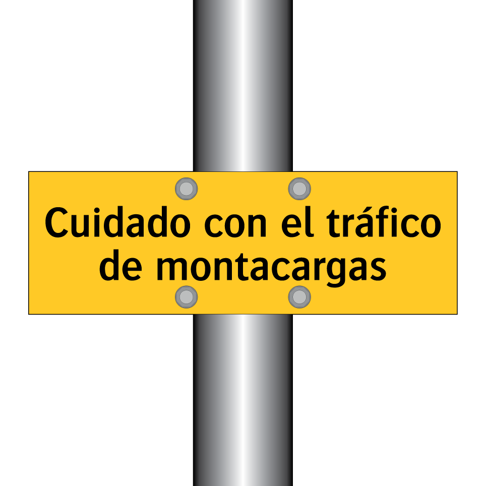 Cuidado con el tráfico de montacargas