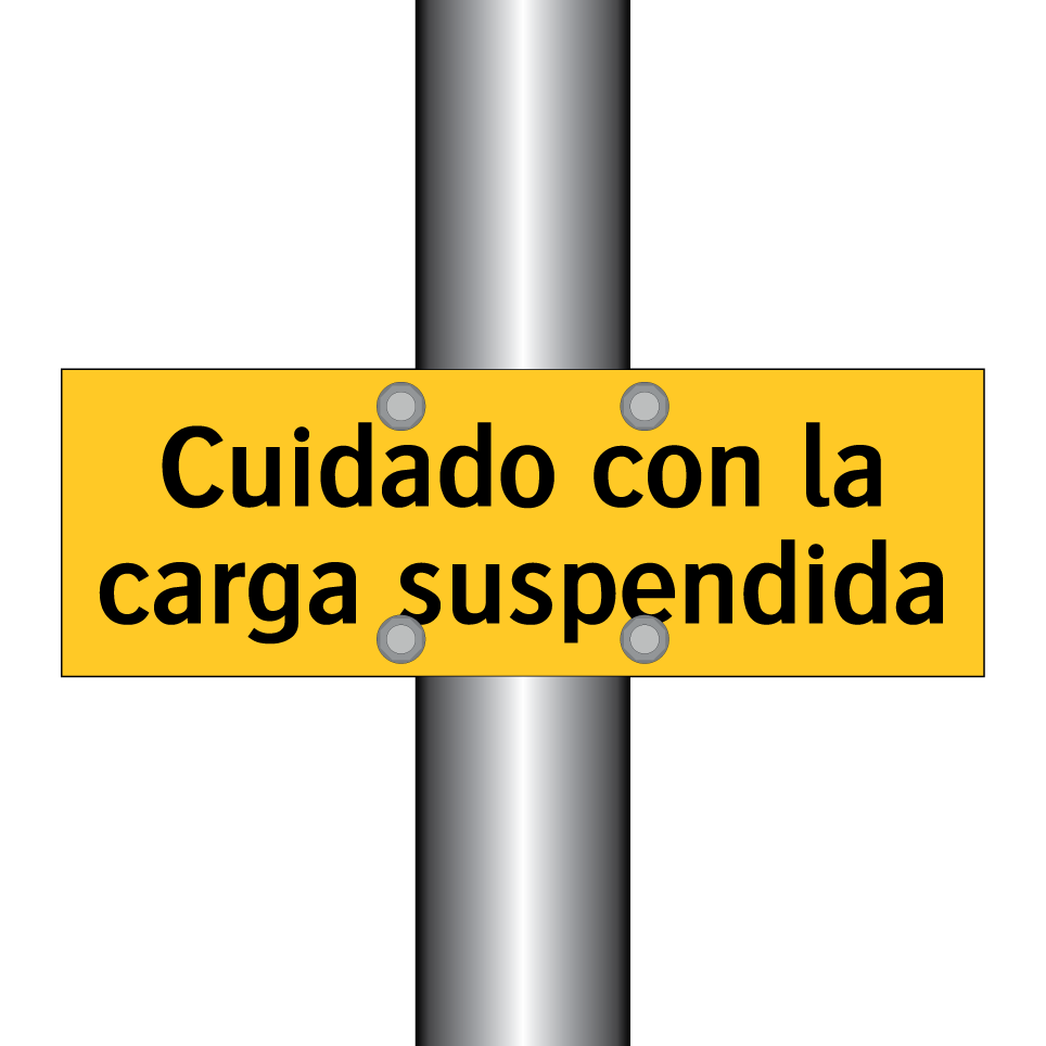 Cuidado con la carga suspendida