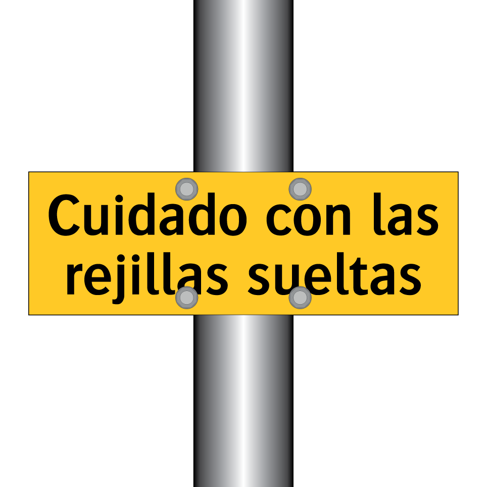 Cuidado con las rejillas sueltas