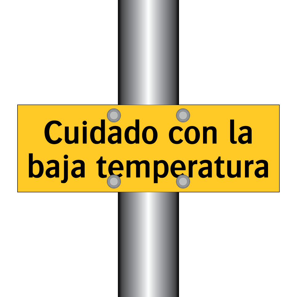 Cuidado con la baja temperatura