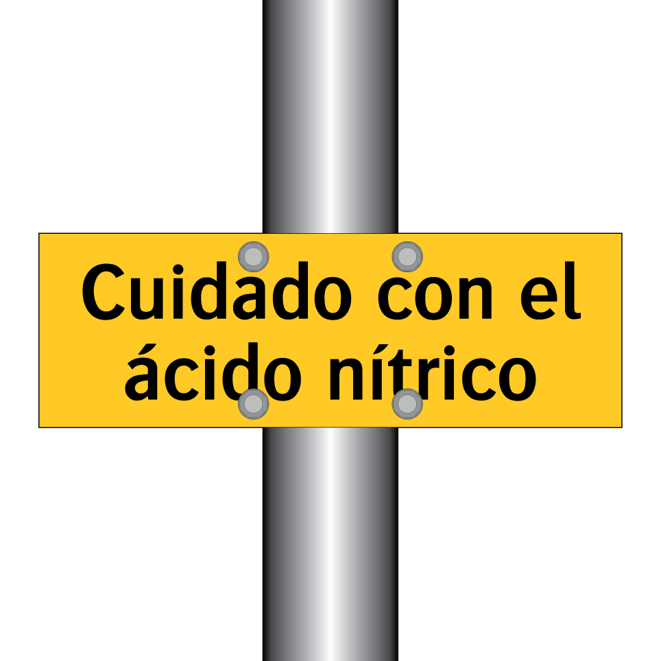 Cuidado con el ácido nítrico