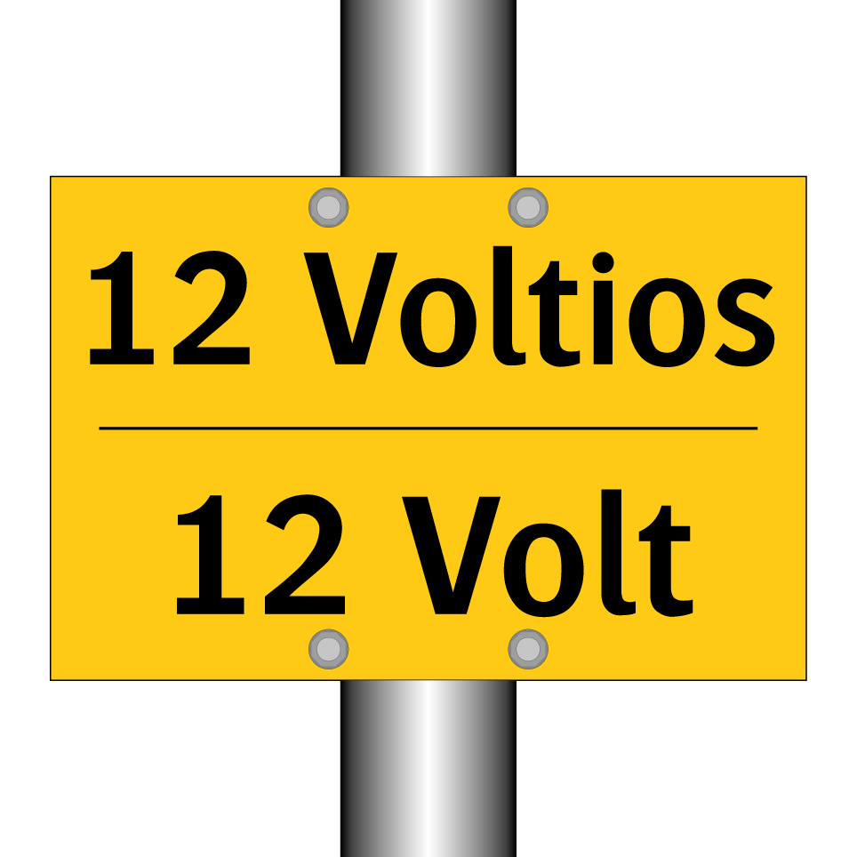12 Voltios - 12 Volt