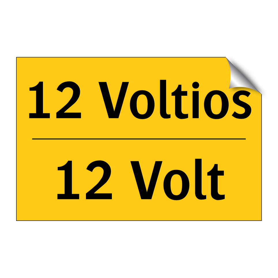 12 Voltios - 12 Volt