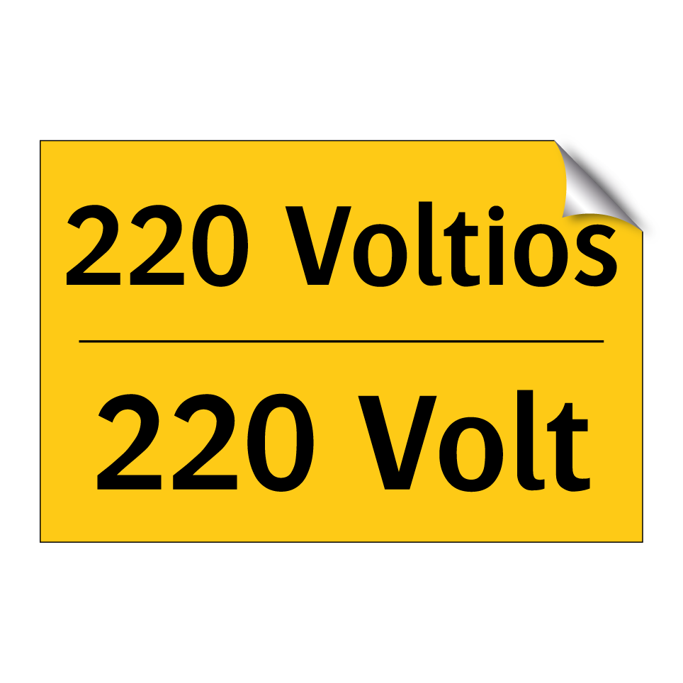220 Voltios - 220 Volt