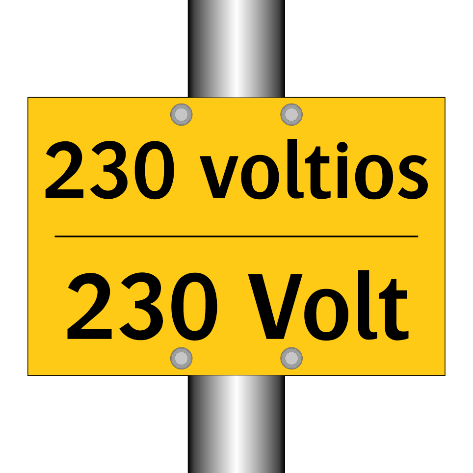 230 voltios - 230 Volt