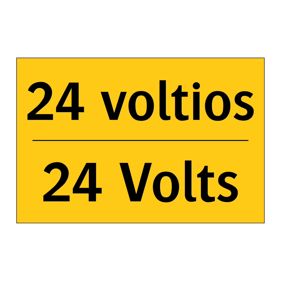 24 voltios - 24 Volts