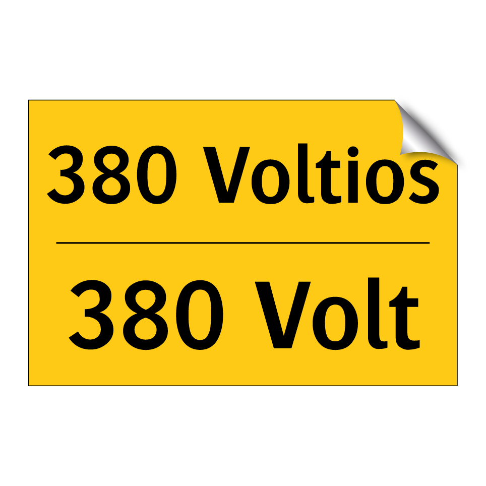 380 Voltios - 380 Volt