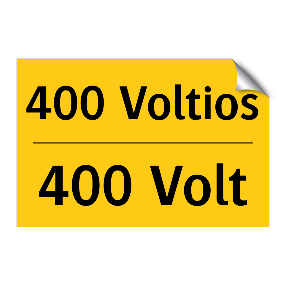 400 Voltios - 400 Volt
