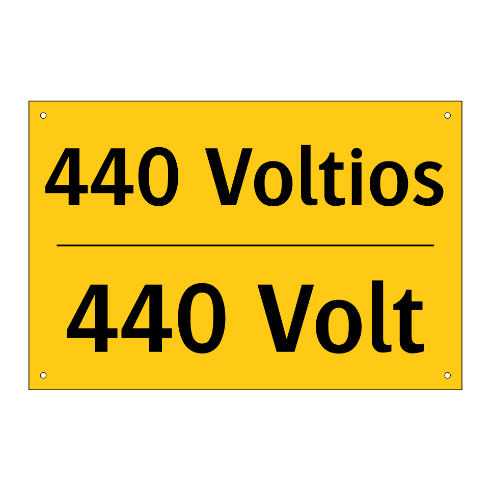 440 Voltios - 440 Volt