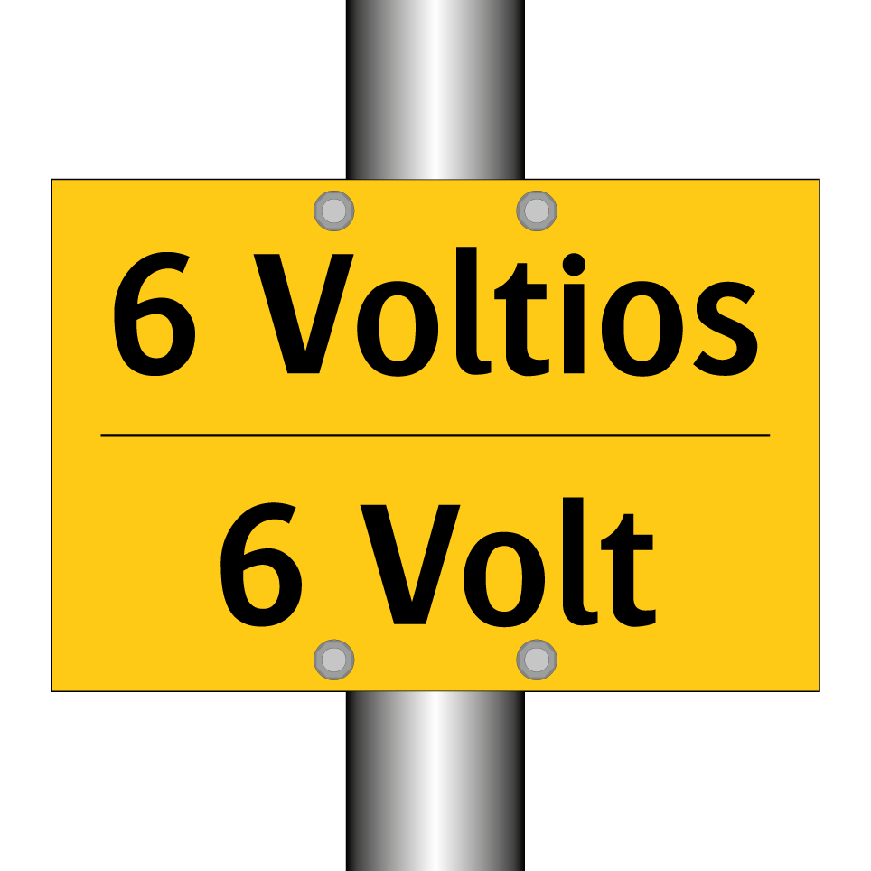 6 Voltios - 6 Volt