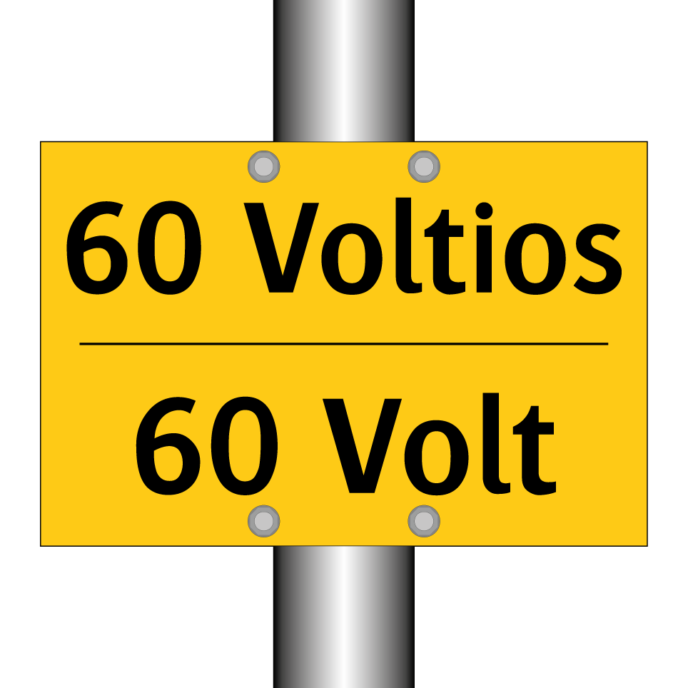 60 Voltios - 60 Volt