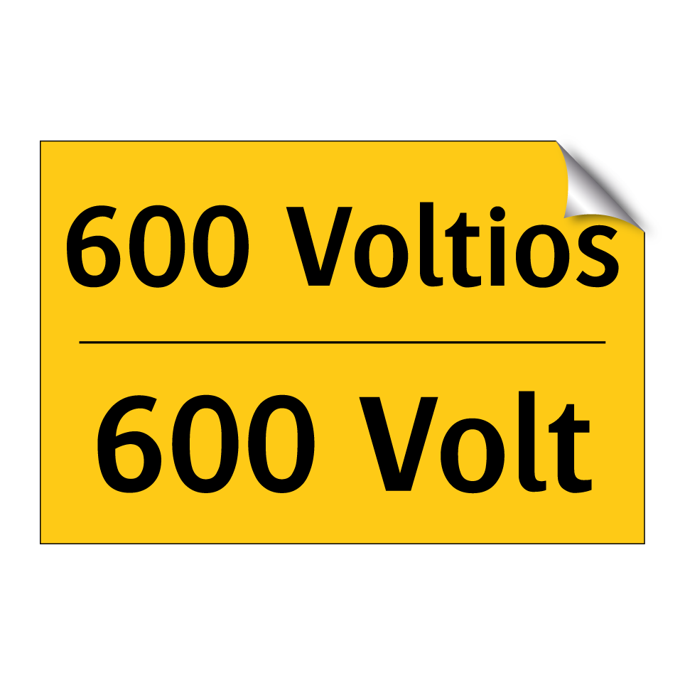 600 Voltios - 600 Volt