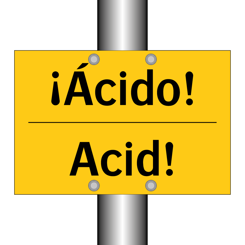 ¡Ácido! - Acid!