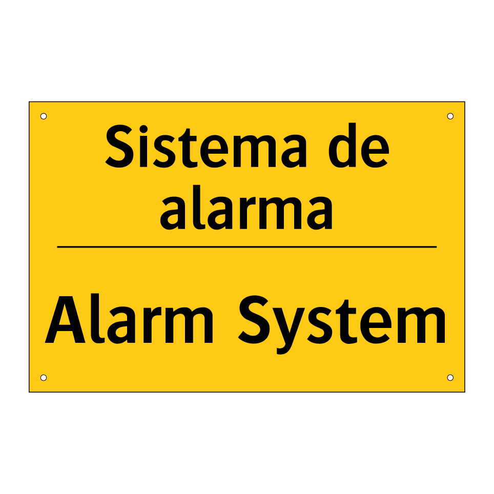 Sistema de alarma - Alarm System