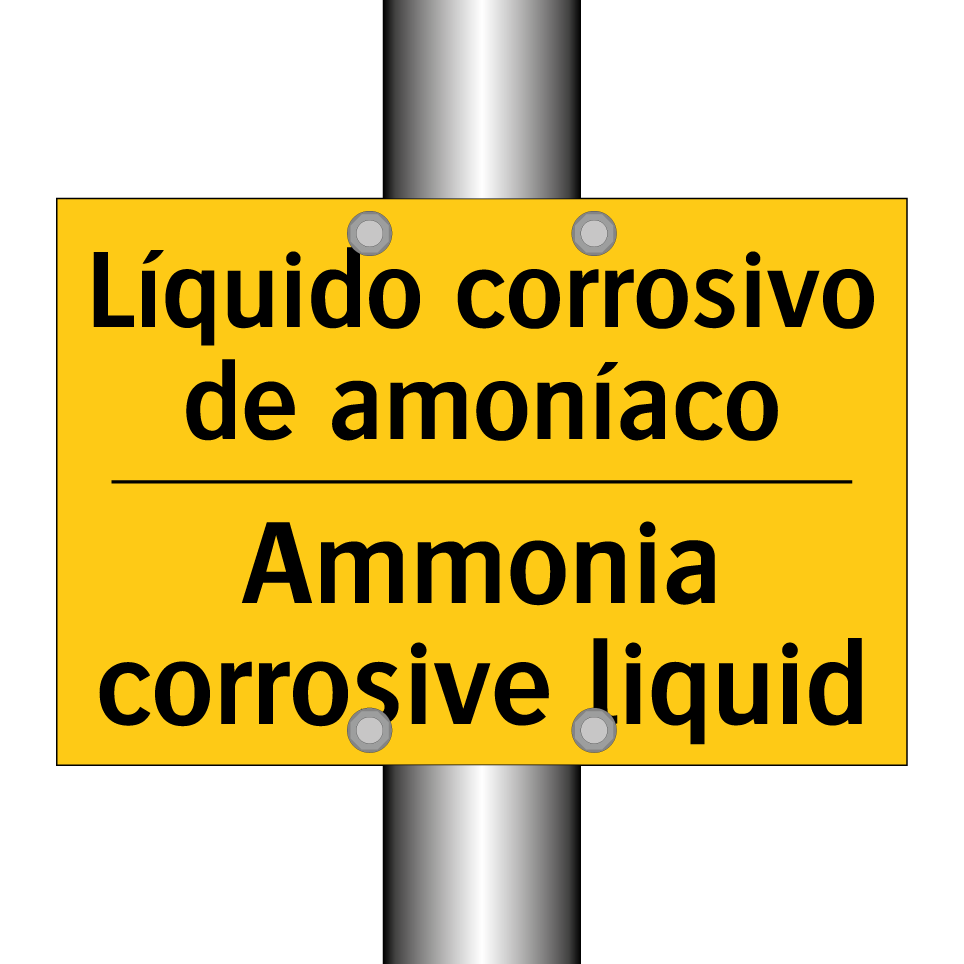 Líquido corrosivo de amoníaco - Ammonia corrosive liquid