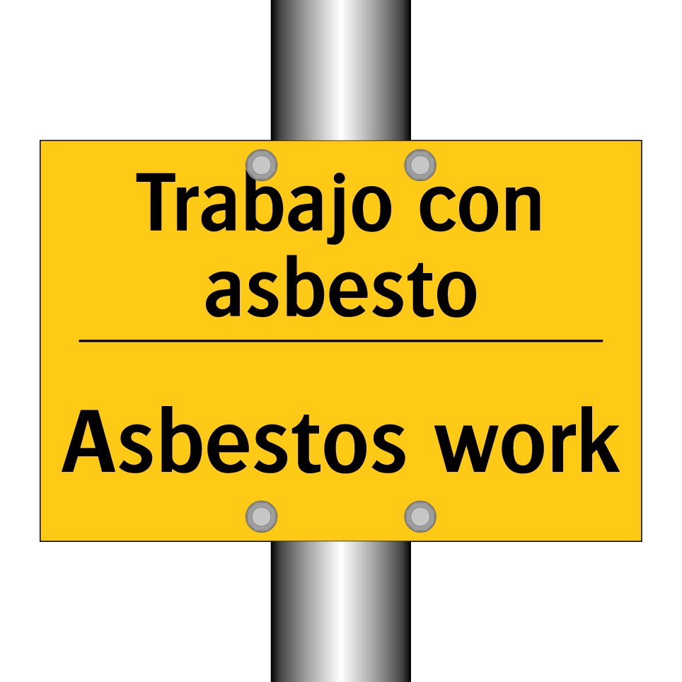 Trabajo con asbesto - Asbestos work