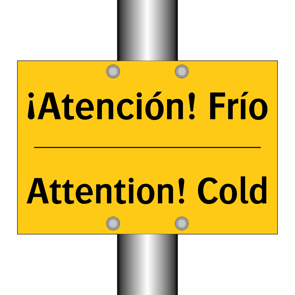 ¡Atención! Frío - Attention! Cold