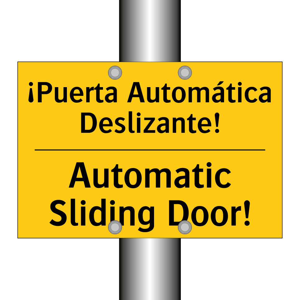 ¡Puerta Automática Deslizante! - Automatic Sliding Door!