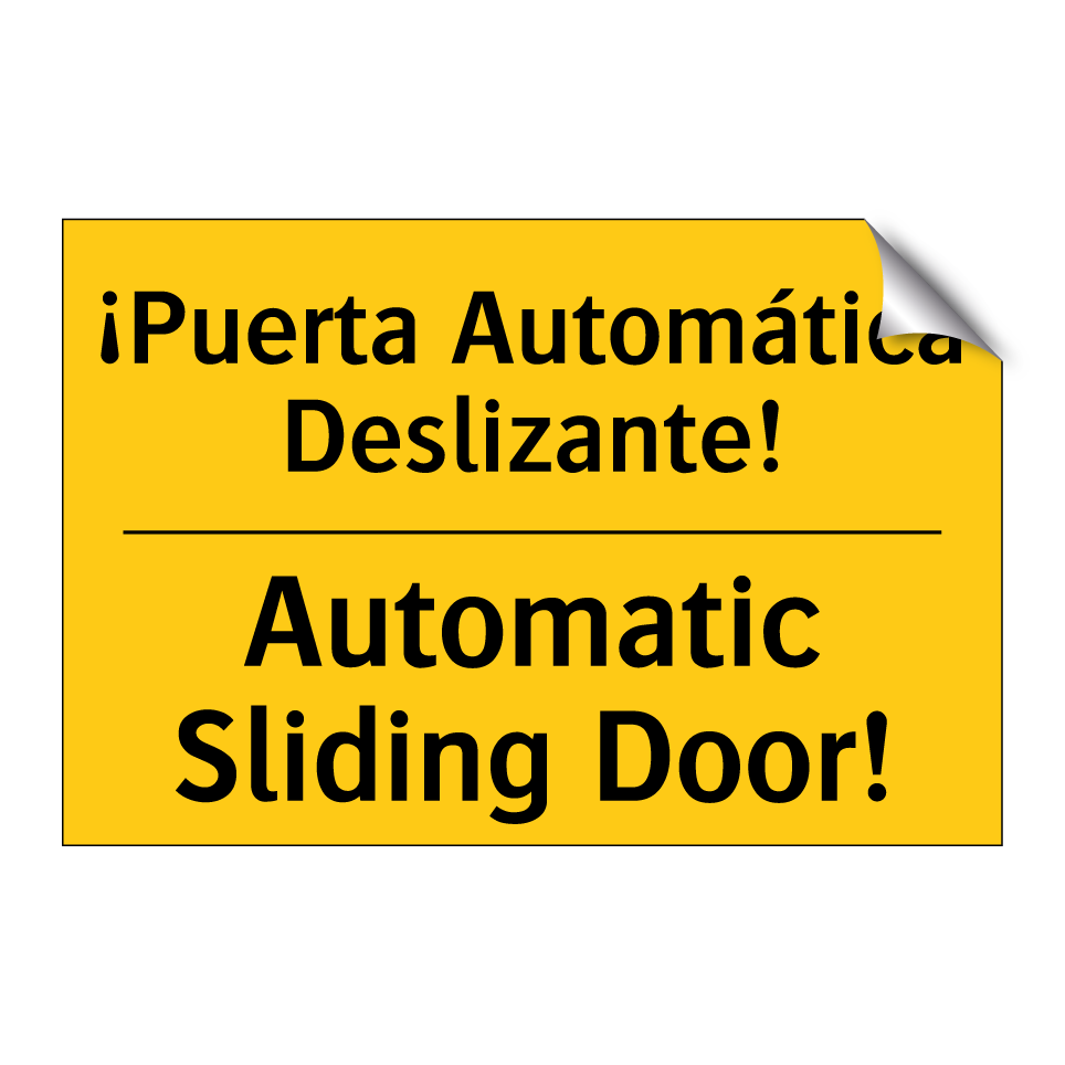 ¡Puerta Automática Deslizante! - Automatic Sliding Door!