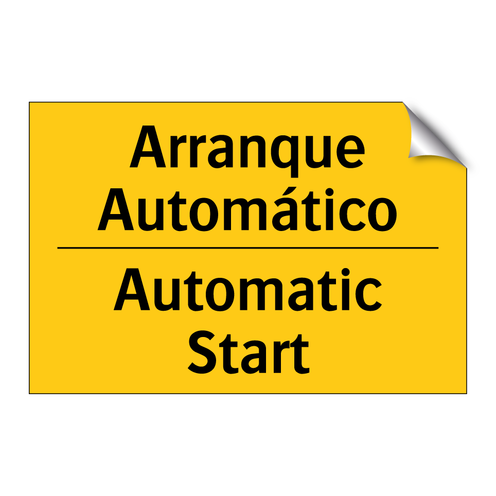 Arranque Automático - Automatic Start
