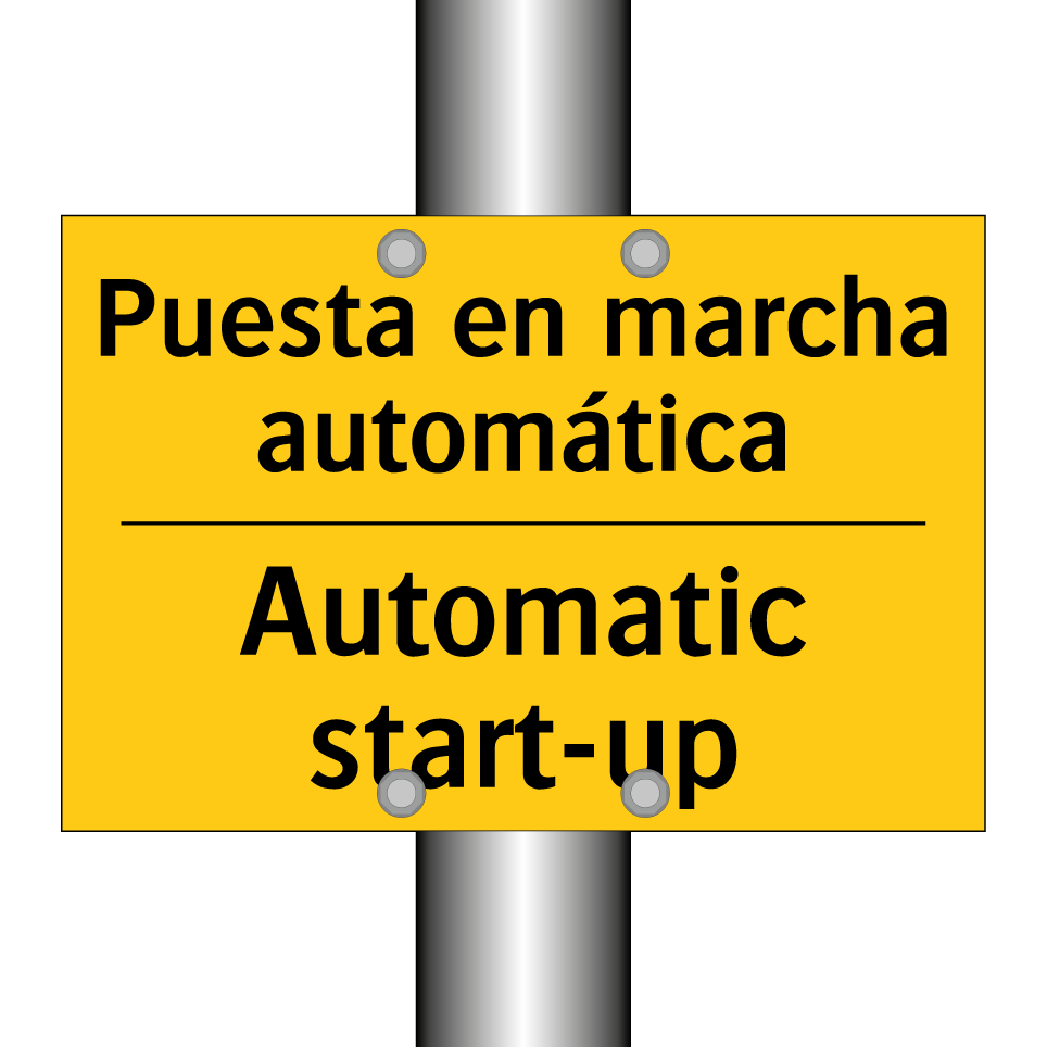 Puesta en marcha automática - Automatic start-up