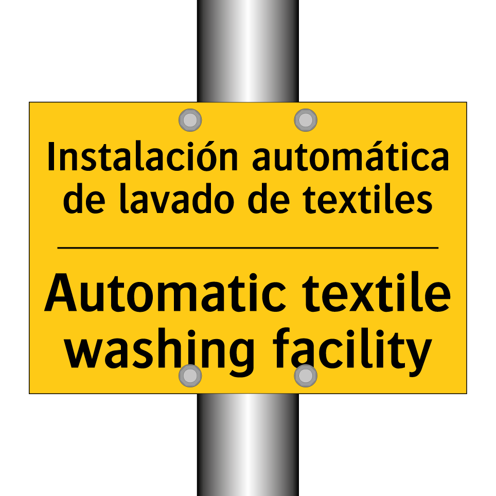 Instalación automática de lavado de textiles - Automatic textile washing facility